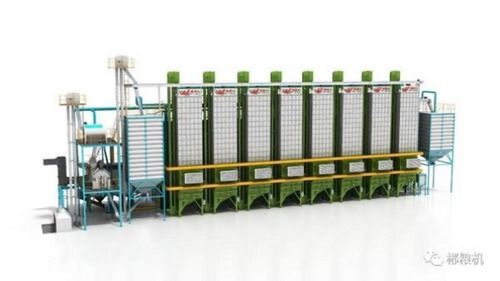 Stainless Steel Electric Semi-Automatic Raw Paddy Drying System