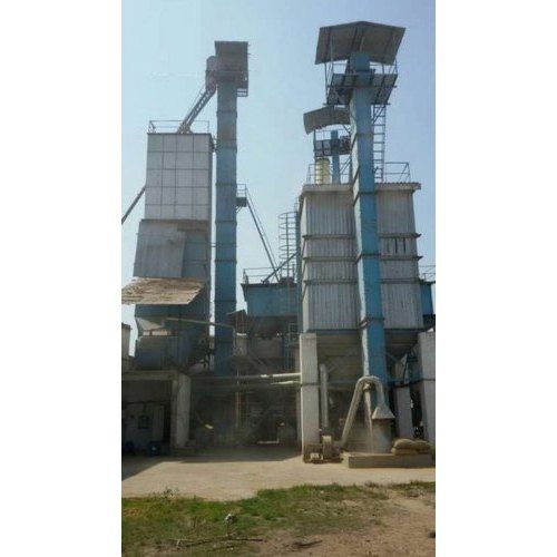 Rice Processing Mill Machine - Semi-Automatic, Paint Coated Finish, 10-100 Tons Capacity | Low Power Consumption, High Efficiency, Compact Design, Easy Maintenance