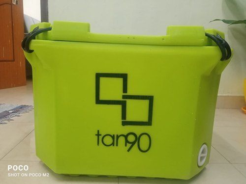 Green Insulated Ice Box 50 Liter Capacity