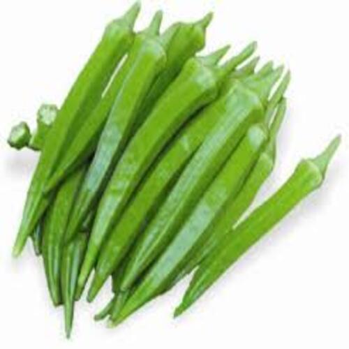 No Artificial Color Healthy Natural Rich Taste Green Fresh Okra