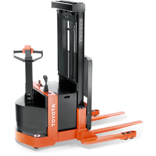 Strong Sturdy Construction Easily Operate Battery Operated Forklift Pallet Stacker