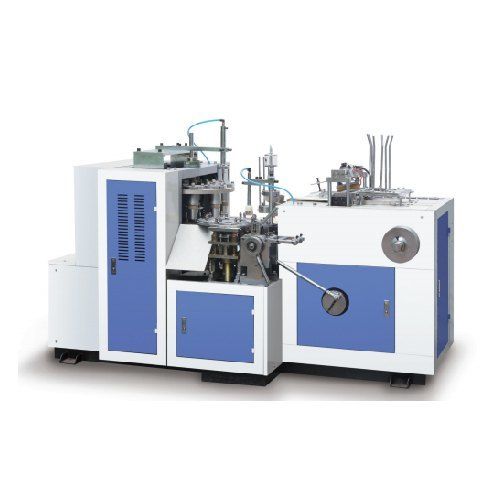 3.5 Kilowatt Three Phase Fully Automatic Disposable Paper Cup Making Machine Capacity: 40-45 Pcs/Min