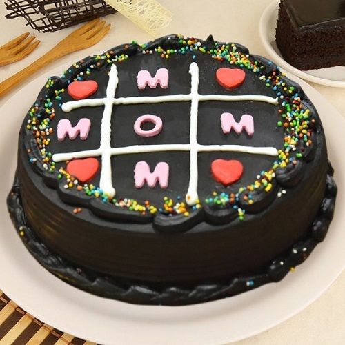 Chocolate Cake With Beautiful Texture And Delicious In Taste Especially For Mom