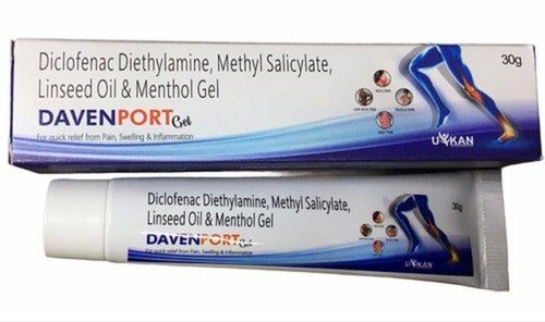 Diclofenac Diethylamine, Methyl Salicylate, Linseed Oil And Menthol Gel Application: Hospital