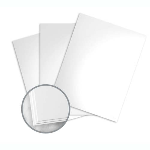 Dust Resistance Waterproof Rectangular White Blank Glossy Copy Paper Sheets