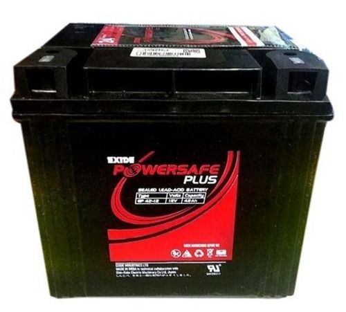 Factory Charged Non Spillable Exide Smf Battery With 2 Years Warranty Nominal Voltage: 12 Volt (V)