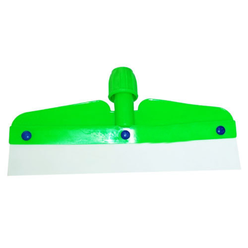 हरे रंग का फ्लोर वाइपर आयाम 12 X 24 इंच और प्लास्टिक और रबर सामग्री के साथ अनुप्रयोग: हाउसकीपिंग