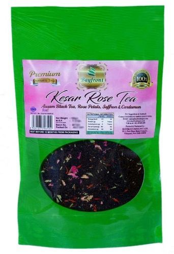 Improves Health No Side Effect Hygienic Prepared Aromatic Flavour Kesar Rose Tea