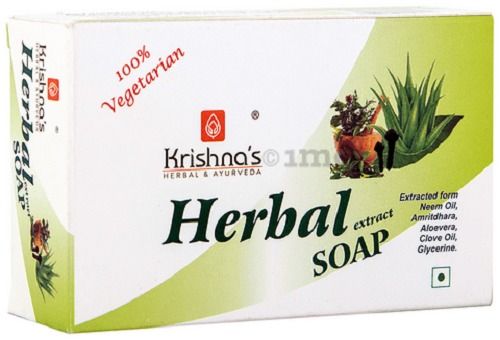 Krishnas 100 % Natural Herbal Extract Soap For Spotless Skin And Sound Gender: Female