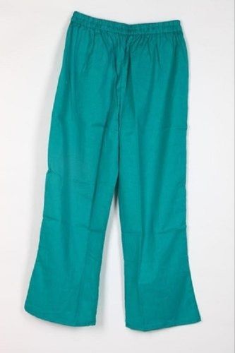 Indian Ladies Skin Friendly Turquoise Color Stitched Plain Rayon Palazzo Pants