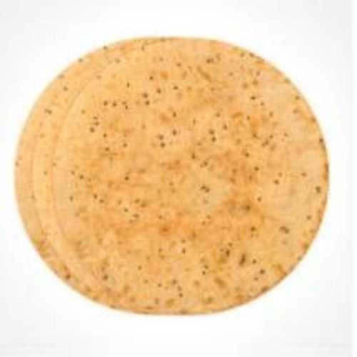 Round Shape Light Yellow Dried Salted and Spicy Moong Dal Papad