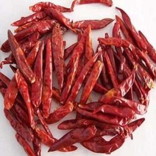 Spicy Natural Taste No Artificial Color Dried Guntur Red Chilli