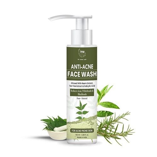 Tnw Natural Wash Anti Acne Face Wash For Eliminate Pimples And Redness Ingredients: Herbal