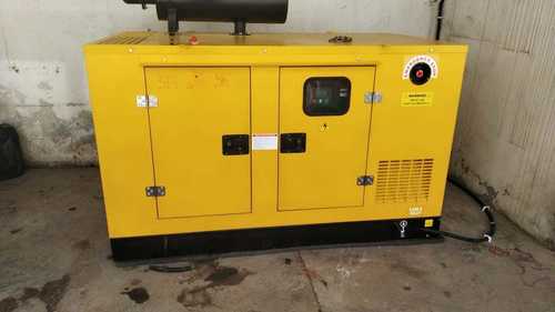 Yellow Vibration Free Operation Low Fuel Consumption Diesel Electric Generator (30Kva)