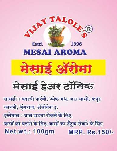 100 Gram Herbal Mesai Aroma Hair Tonic