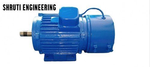 Blue Ac Brake Electric Motor With 10 Kw Power And 1400 Rpm Speed, 4 No. Of Poles