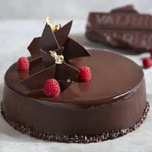 Chocolate Delicious And Chocolaty Birthday Cake(Contain Calcium, Sugars, And Protein)