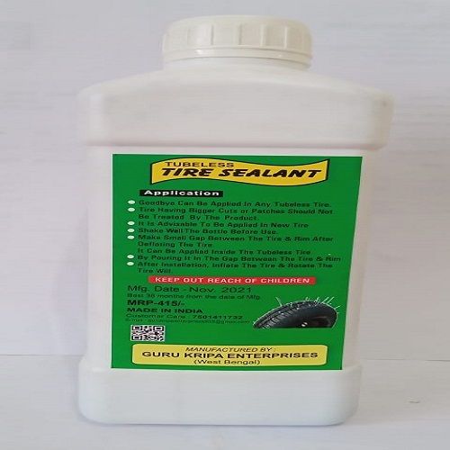 Goodbye High Speed Tubeless Tyre Sealant For Two Wheeler And Four Wheeler Vehicles Liquid