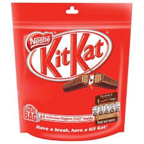 Brown Nestle Kit Kat Chocolate(Light Wafer Surface And Heavenly Chocolate Taste)