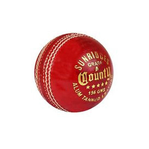 Red Color Plain Cricket Ball With Leather Material And Thickness 3 -10 Mm Age Group: Adults