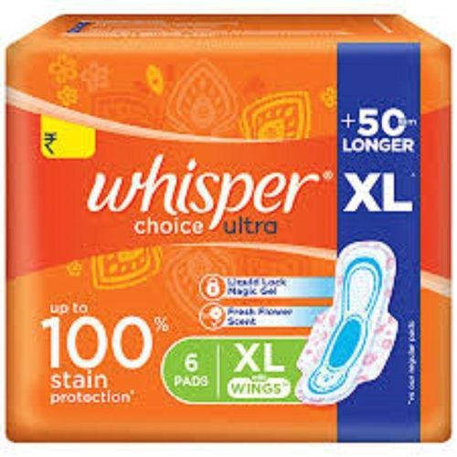 Whisper Choice Ultra Xl Pads(Keeps You Clean And Your Skin Dry)