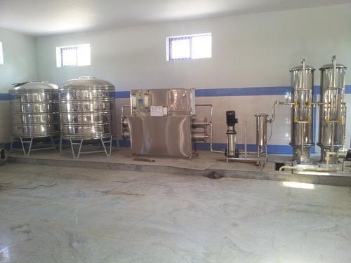 500 To 3000 Lph Automatic Electric Mineral Water Plant