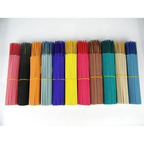 Aromatic Color Incense Stick(Long Lasting Smell And 0% Charcoal Contain)