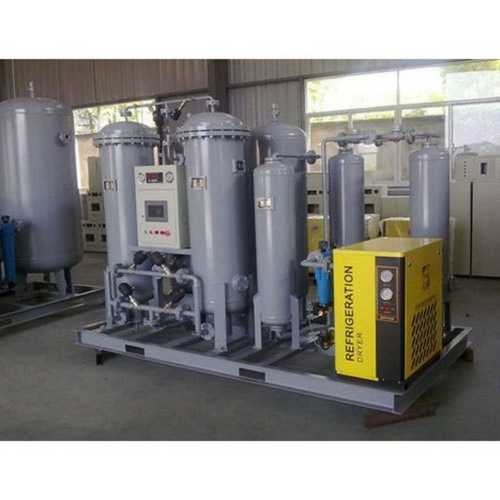 Metal Color Coated Electric Semi Automatic Industrial Oxygen Gas Plant For Medical Purpose