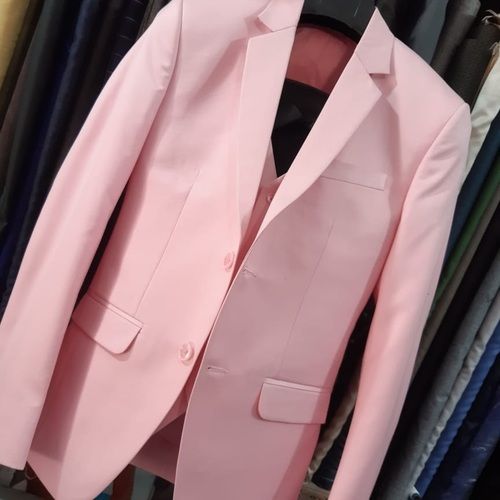 Designer Pink Color Mens Readymade Wedding Suit For Wedding And ...