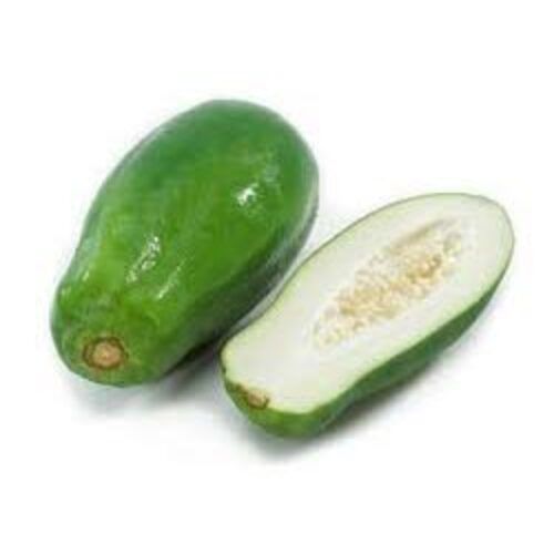 Green Easy To Digest Healthy Rich Natural Taste Fresh Raw Papaya