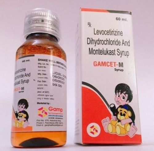 Liquid Levocetirizine Hcl And Montelukast Sodium Suspension