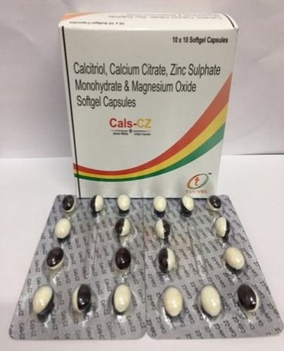 Monohydrate and Magnesium Oxide Softgel Capsule