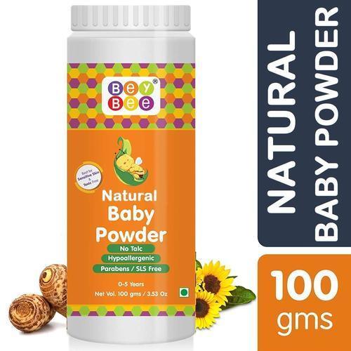 Parabens And SLS Free Natural Baby Powder For New Born Baby 0-5 Years