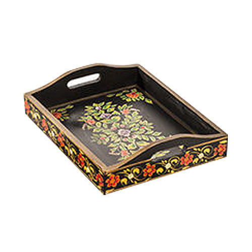 Polished Printed Multicolor Paint Tray Set