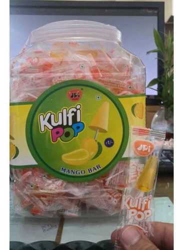Ready To Eat Delicious Mango Flavour Kulfipop Lollipop For Kids
