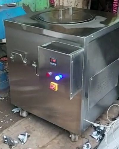 Silver Scratch Proof Long Life Span Easy To Move Stainless Steel Square Electric Tandoor