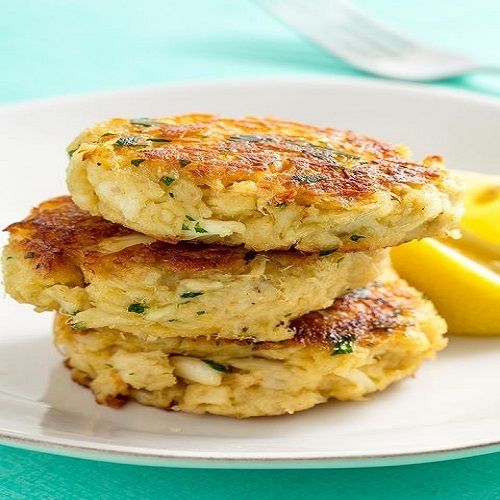 Tasty And Nutritious And Healthy Delicious In Taste Truly Fried Crab Cakes From Breakfast To Endlessly Lunch Packaging: Bag