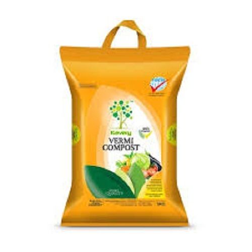 100% Natural And Organic Fresh Black Vermicompost Fertilizer