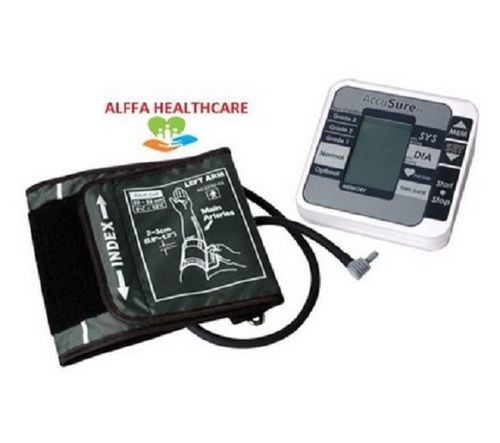 Plastic Automatic Power Off Function Lcd Display Accusure Digital Blood Pressure Monitor For Hospital, Dimension 20X10X9 Cm