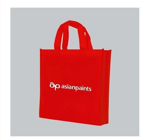 Eco Friendly Lightweight And Foldable Easy To Carry Red Promotional Gift Bags