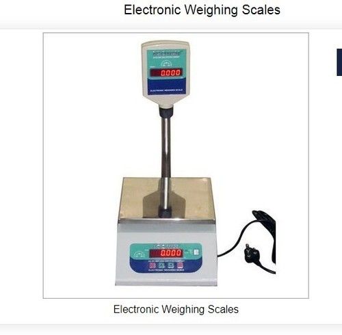 Electronic Weighing Scales with Digital Display