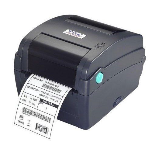 Semi-Automatic Grey Semi Automatic Tsc Te210 Thermal Transfer Printer Used In Office