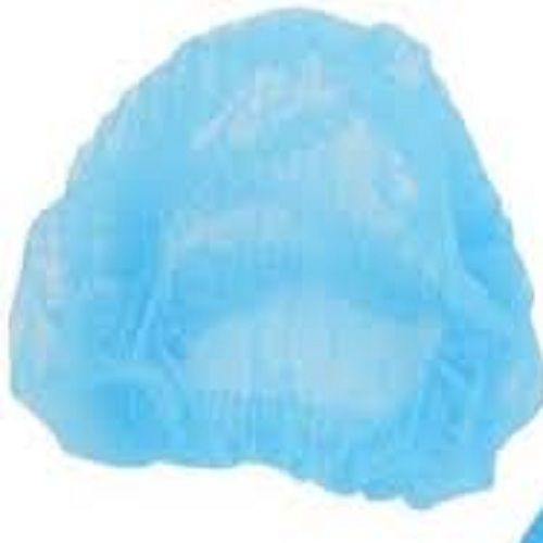 Hospital Use Disposable Blue Color Non-Woven Bouffant Surgical Caps Length: 48 Inch (In)