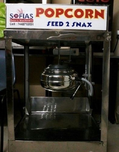 Semi Automatic Popcorn Machine with Low Noise, 1250w 23w X 18d X 26h Inch