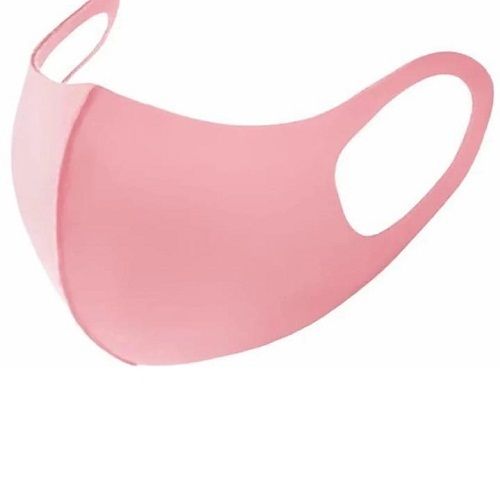 Skin Friendly Light And Breathable Pink Three Layers Protection Face Mask Age Group: Suitable For All Ages