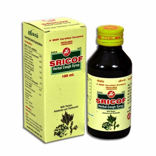 Sricof Herbal Cough Syrup 100ml