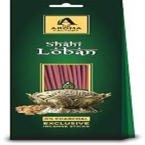 8 Inches Bamboo Shahi Loban Incense Sticks Agarbatti Burning Time: 5 Minutes