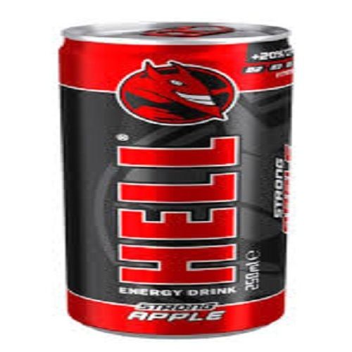 Delicious Taste And Mouth Watering Hell Apple Strong Energy Drink Packaging: Plastic Bottle