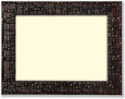 Painting Elegant Look And Designer Brown Color Wood Photo Frame