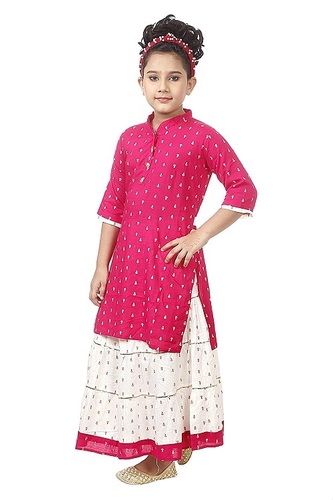 Silk Kids kurti Nyra suit dress, Age Group: 8-10 Years